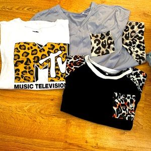 Leopard shirt bundle